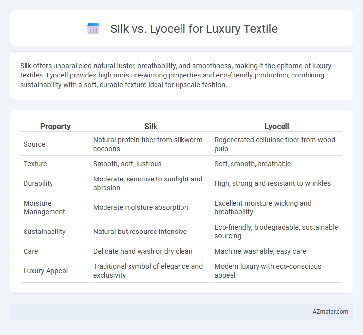 Silk vs. Lyocell for Luxury Textile - What is The Difference?