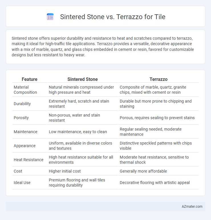 Sintered Stone vs. Terrazzo for Tile - What is The Difference?