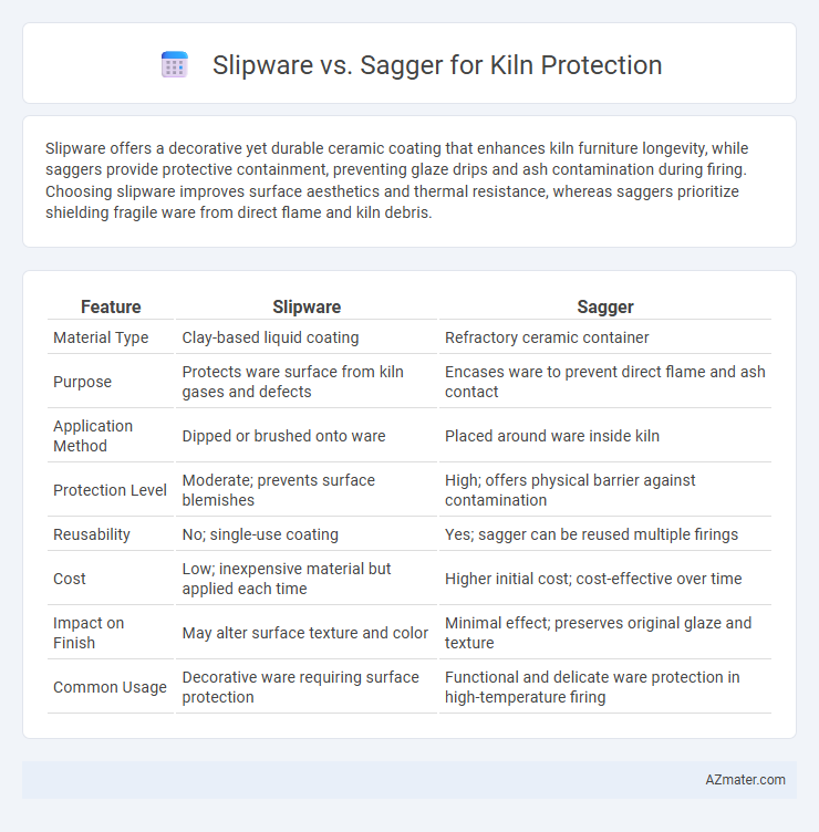 Slipware vs. Sagger for Kiln Protection - What is The Difference?