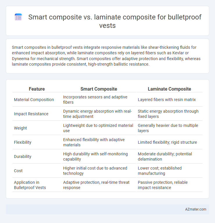 Smart composite vs. laminate composite for bulletproof vests - What is The Difference?
