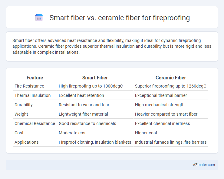 Smart fiber vs. ceramic fiber for fireproofing - What is The Difference?