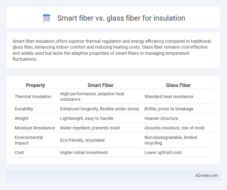 Smart fiber vs. glass fiber for insulation - What is The Difference?