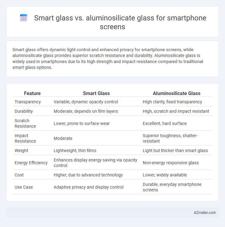 Smart glass vs. aluminosilicate glass for smartphone screens - What is The Difference?