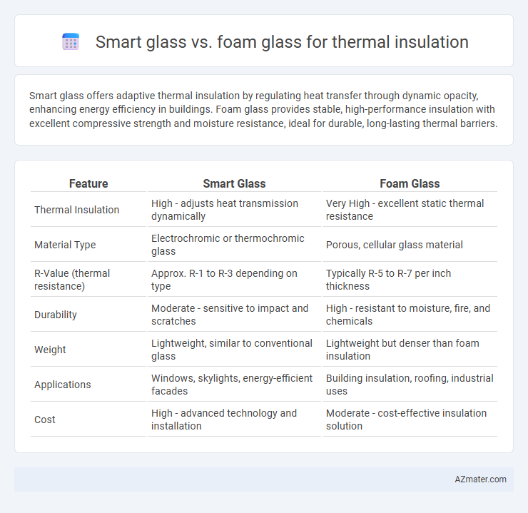 Smart glass vs. foam glass for thermal insulation - What is The Difference?