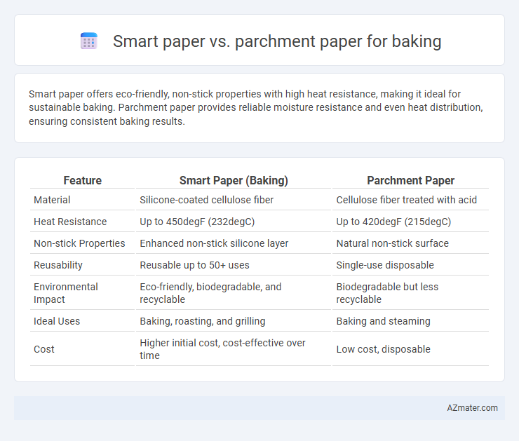 Smart paper vs. parchment paper for baking - What is The Difference?