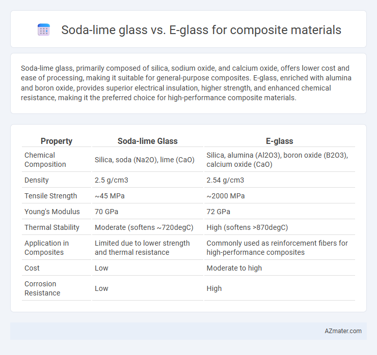 Soda-lime glass vs. E-glass for composite materials - What is The Difference?
