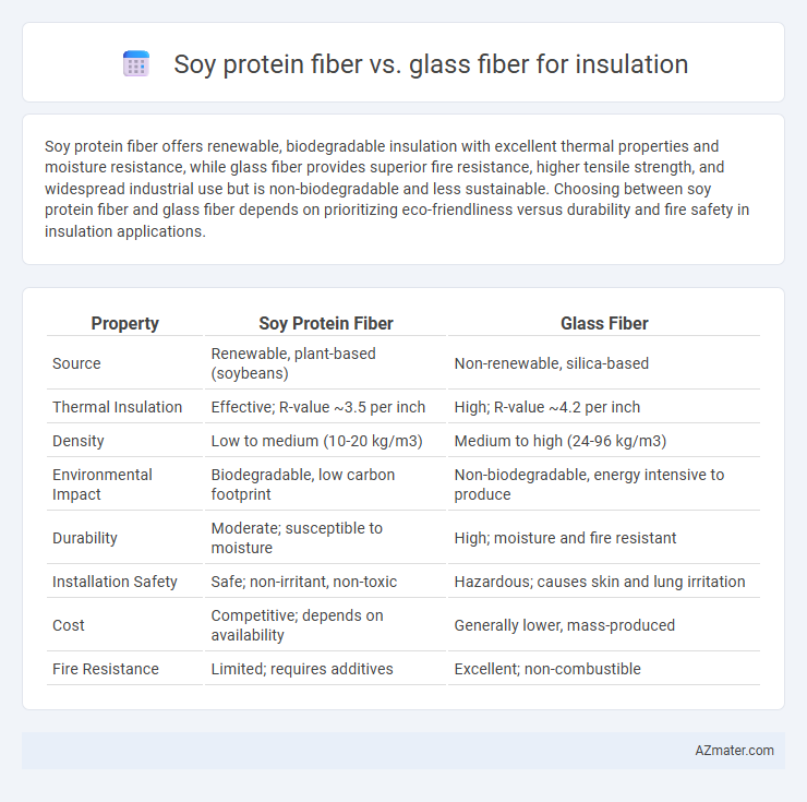 Soy protein fiber vs. glass fiber for insulation - What is The Difference?