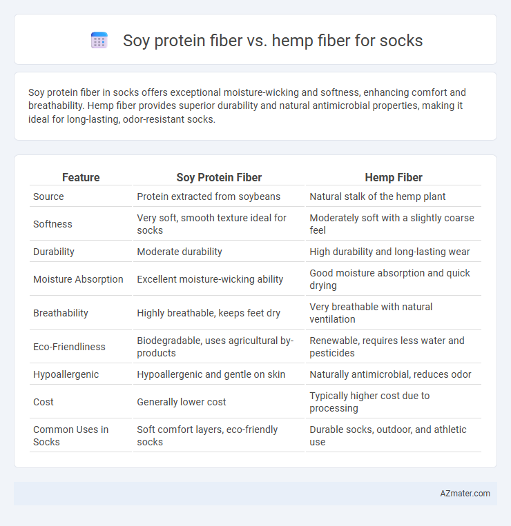 Soy protein fiber vs. hemp fiber for socks - What is The Difference?