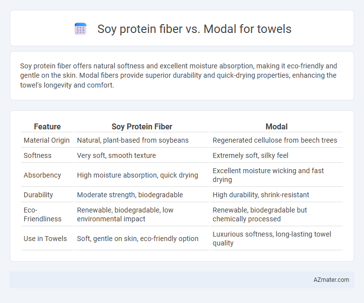 Soy protein fiber vs. Modal for towels - What is The Difference?
