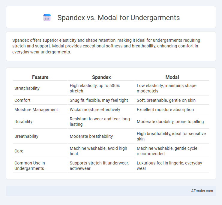 Spandex vs. Modal for Undergarments - What is The Difference?
