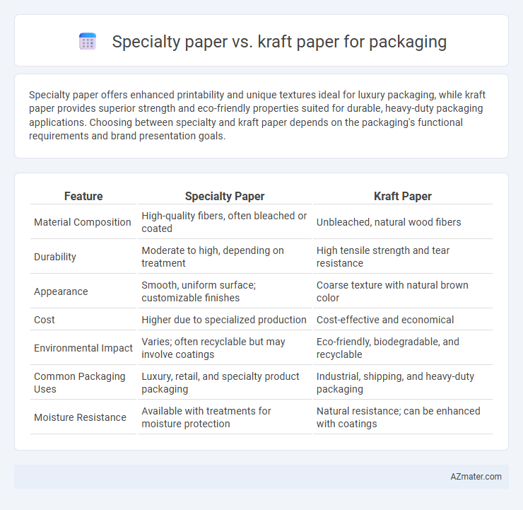 Specialty paper vs. kraft paper for packaging - What is The Difference?