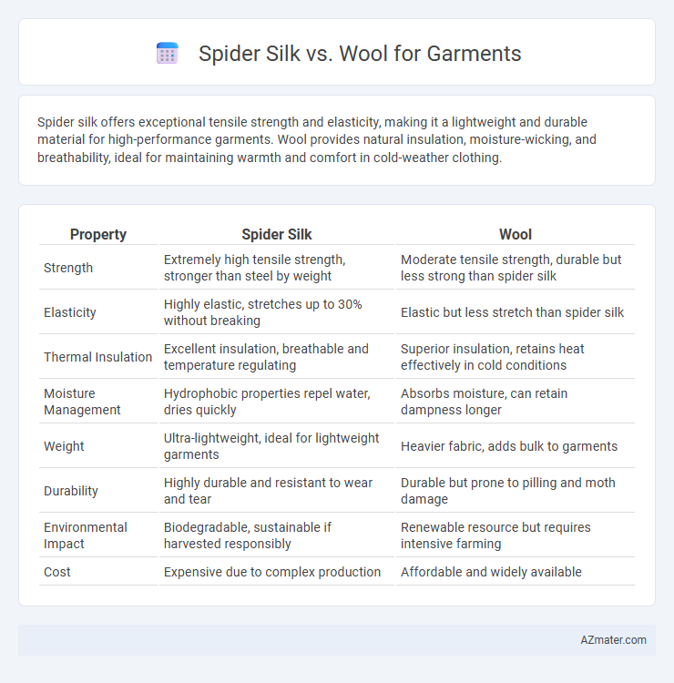 Spider Silk vs. Wool for Garments - What is The Difference?