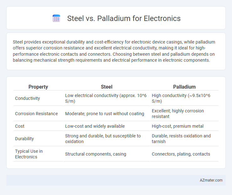 Steel vs. Palladium for Electronics - What is The Difference?