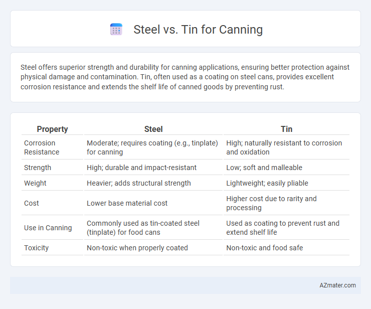 Steel vs. Tin for Canning - What is The Difference?