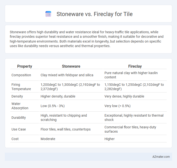 Stoneware vs. Fireclay for Tile - What is The Difference?