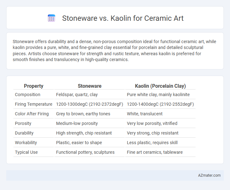 Stoneware vs. Kaolin for Ceramic Art - What is The Difference?