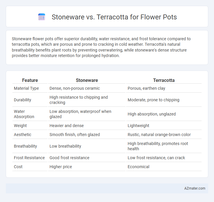 Stoneware vs. Terracotta for Flower Pots - What is The Difference?
