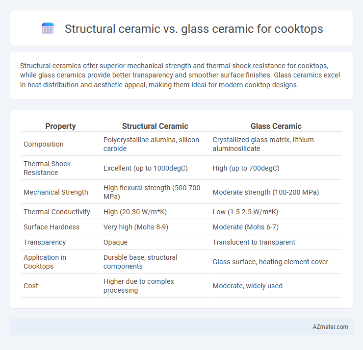 Structural ceramic vs. glass ceramic for cooktops - What is The Difference?
