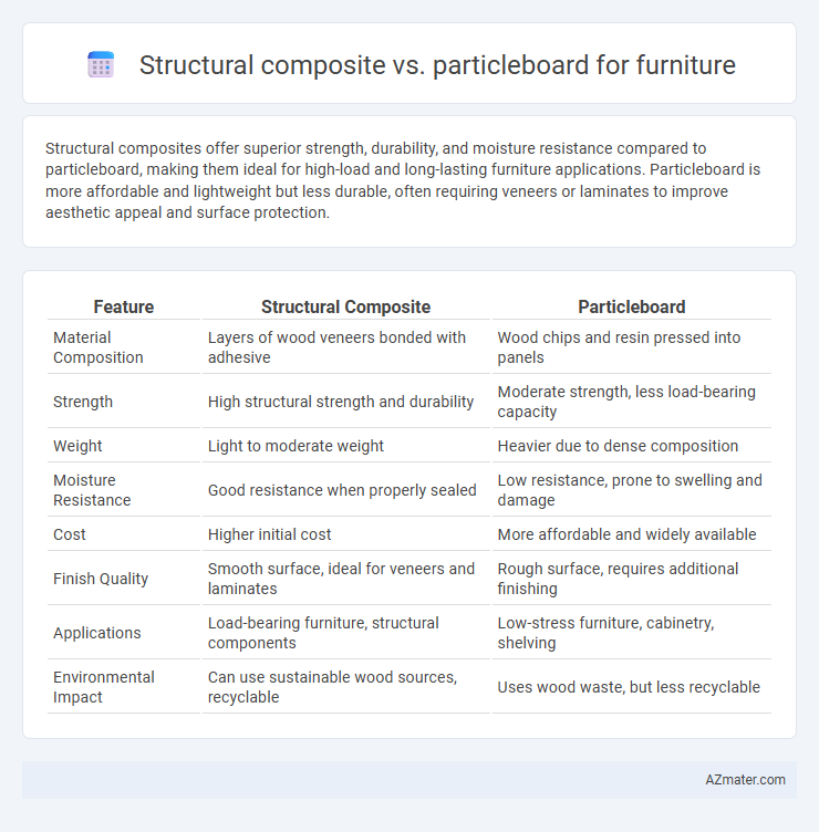 Structural composite vs. particleboard for furniture - What is The Difference?