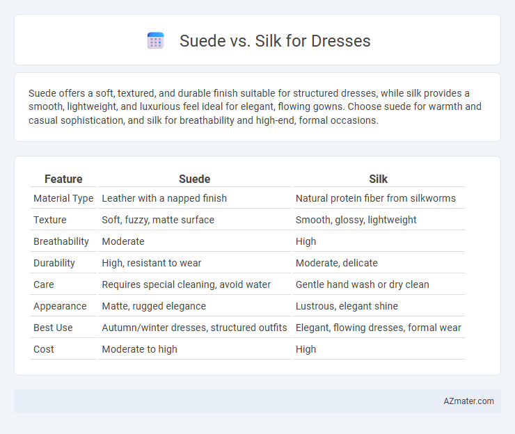 Suede vs. Silk for Dresses - What is The Difference?