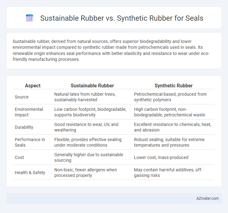Sustainable Rubber vs. Synthetic Rubber for Seals - What is The Difference?