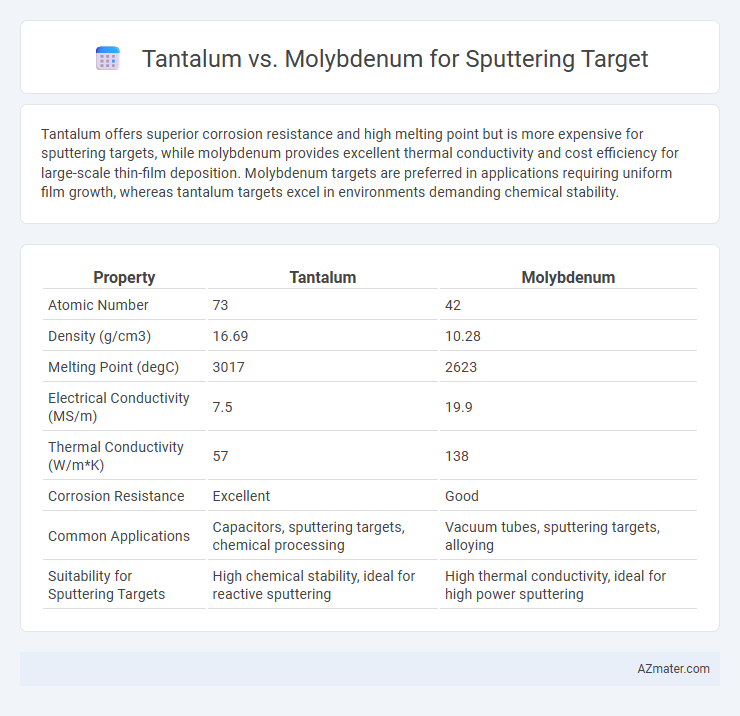 Tantalum vs. Molybdenum for Sputtering Target - What is The Difference?