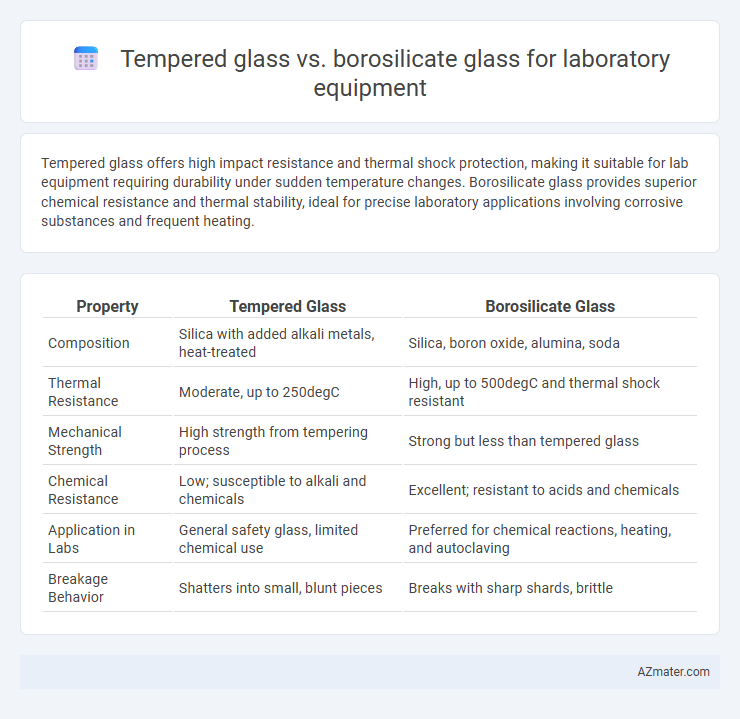 Tempered glass vs. borosilicate glass for laboratory equipment - What is The Difference?