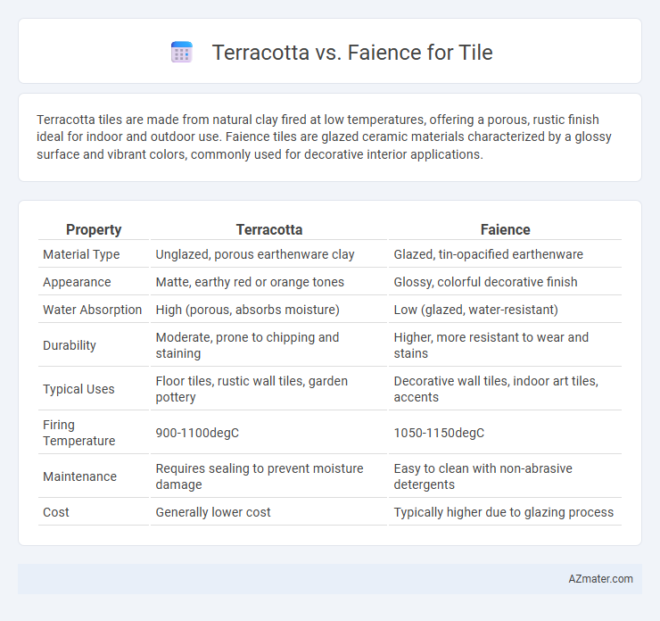 Terracotta vs. Faience for Tile - What is The Difference?