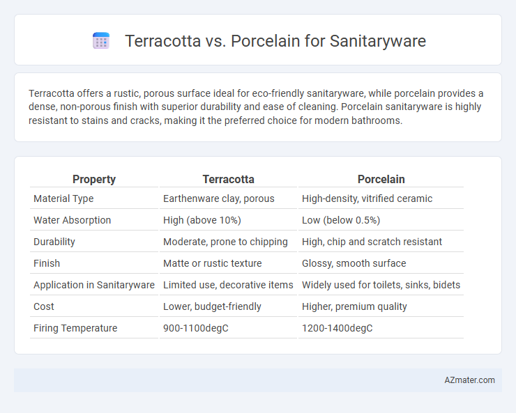 Terracotta vs. Porcelain for Sanitaryware - What is The Difference?