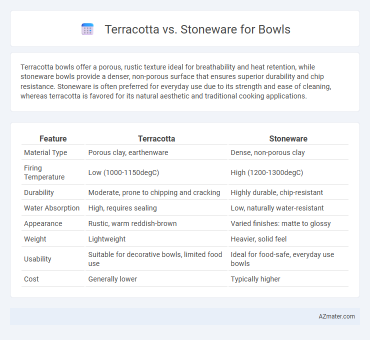 Terracotta vs. Stoneware for Bowls - What is The Difference?