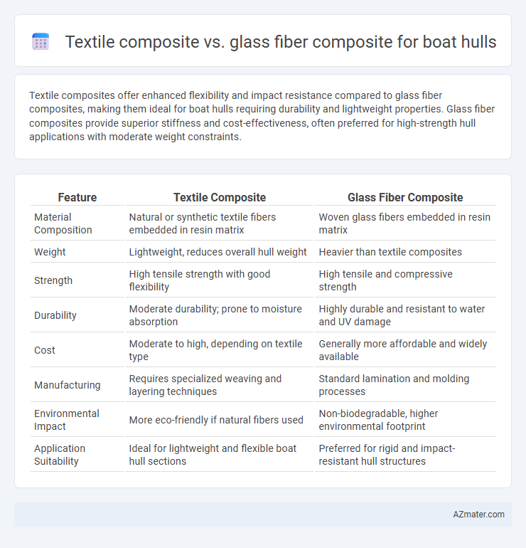 Textile composite vs. glass fiber composite for boat hulls - What is The Difference?