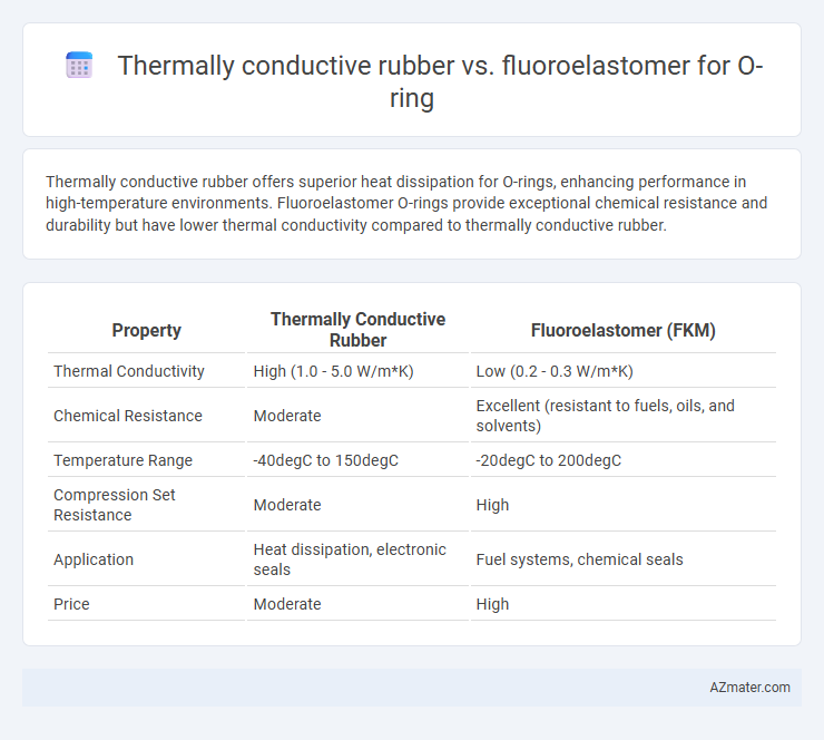 Thermally conductive rubber vs. fluoroelastomer for O-ring - What is The Difference?