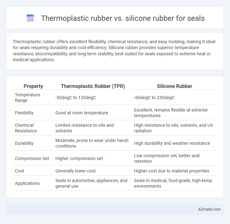Thermoplastic rubber vs. silicone rubber for seals - What is The Difference?