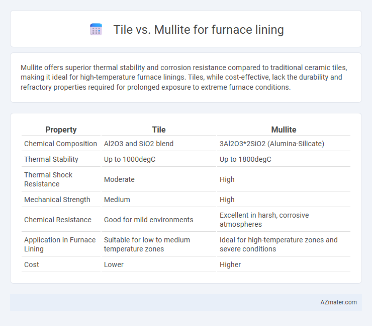 Tile vs. Mullite for furnace lining - What is The Difference?