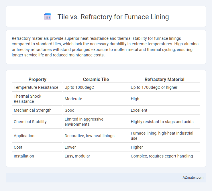 Tile vs. Refractory for Furnace Lining - What is The Difference?