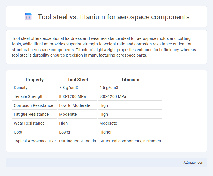 Tool steel vs. titanium for aerospace components - What is The Difference?