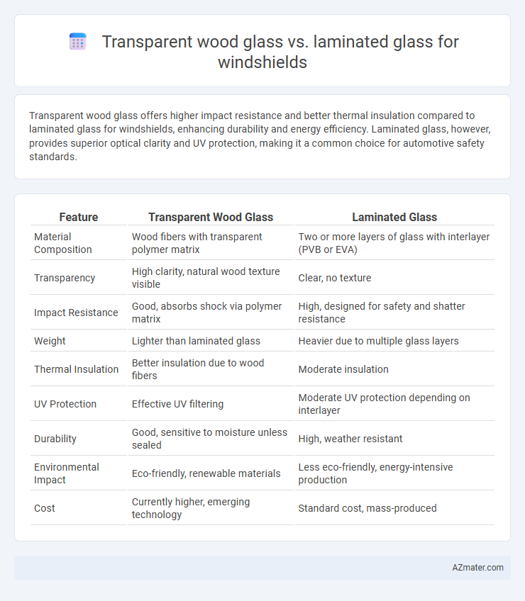 Transparent wood glass vs. laminated glass for windshields - What is The Difference?