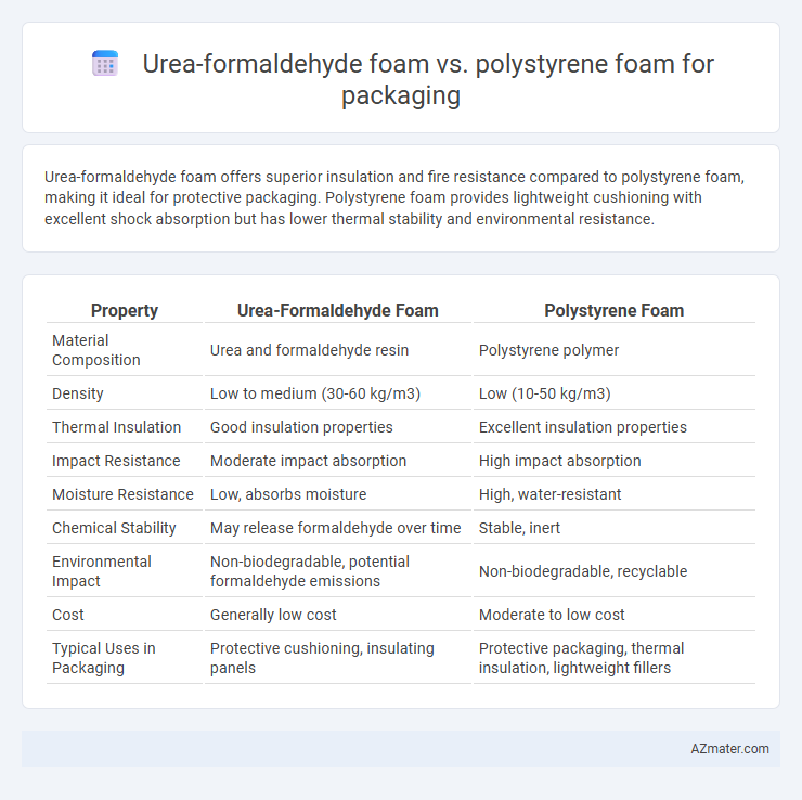 Urea-formaldehyde foam vs. polystyrene foam for packaging - What is The Difference?