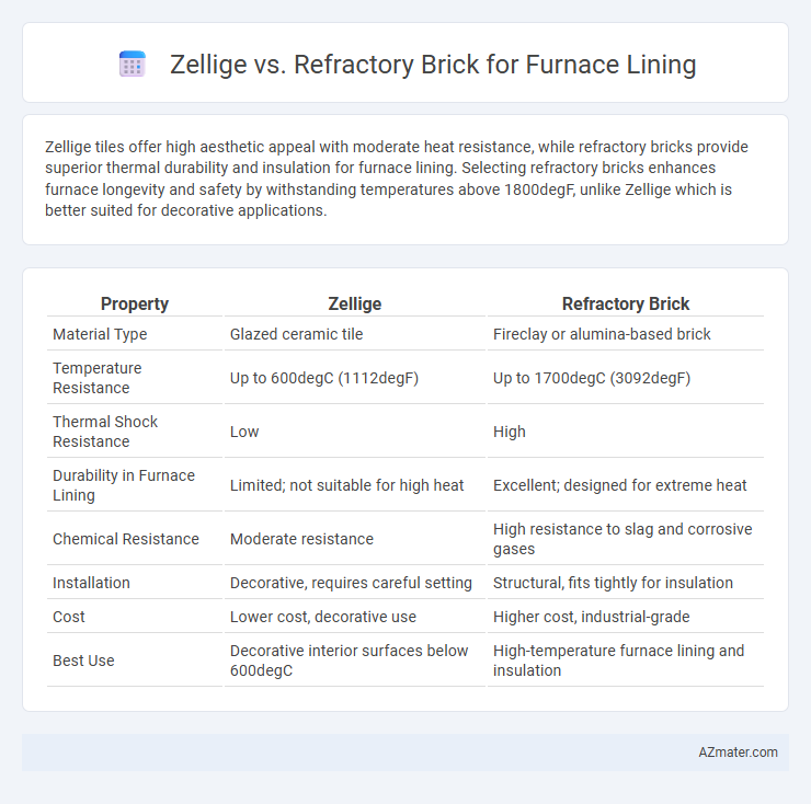 Zellige vs. Refractory Brick for Furnace Lining - What is The Difference?