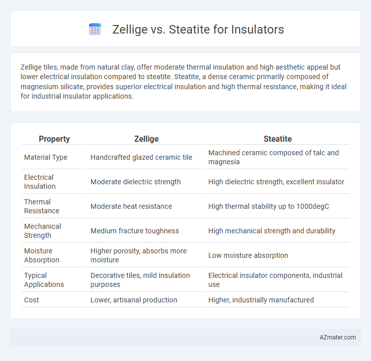 Zellige vs. Steatite for Insulators - What is The Difference?