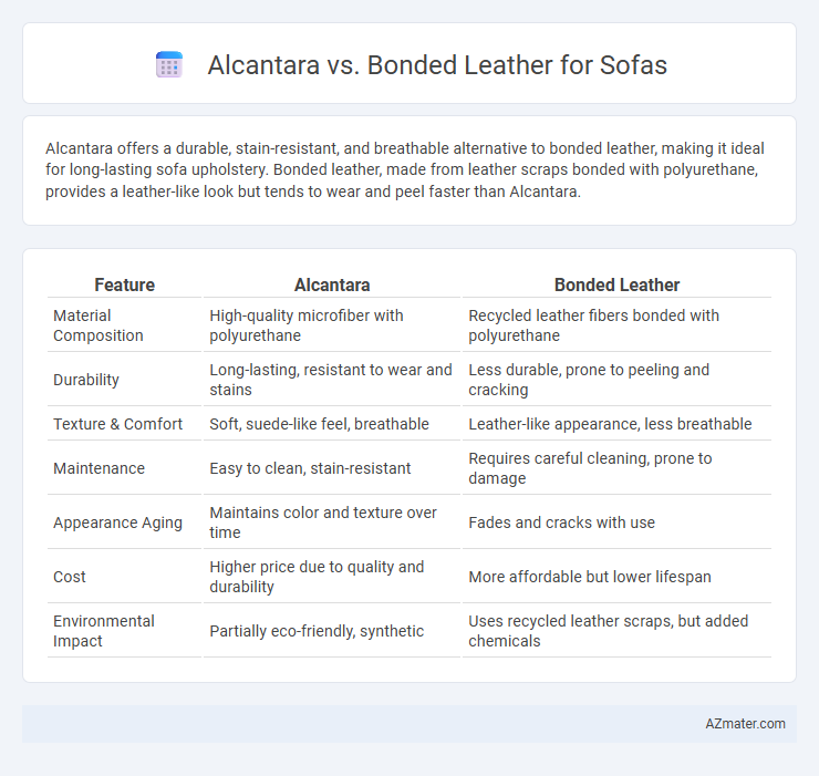 Alcantara vs. Bonded Leather for Sofas - What is The Difference?
