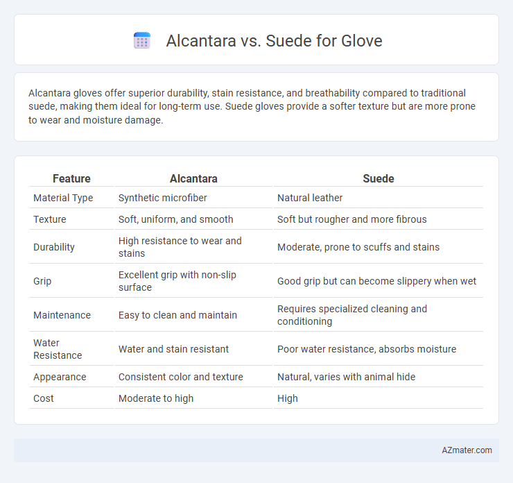 Alcantara vs. Suede for Glove - What is The Difference?
