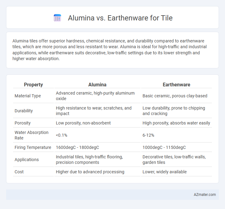 Alumina vs. Earthenware for Tile - What is The Difference?