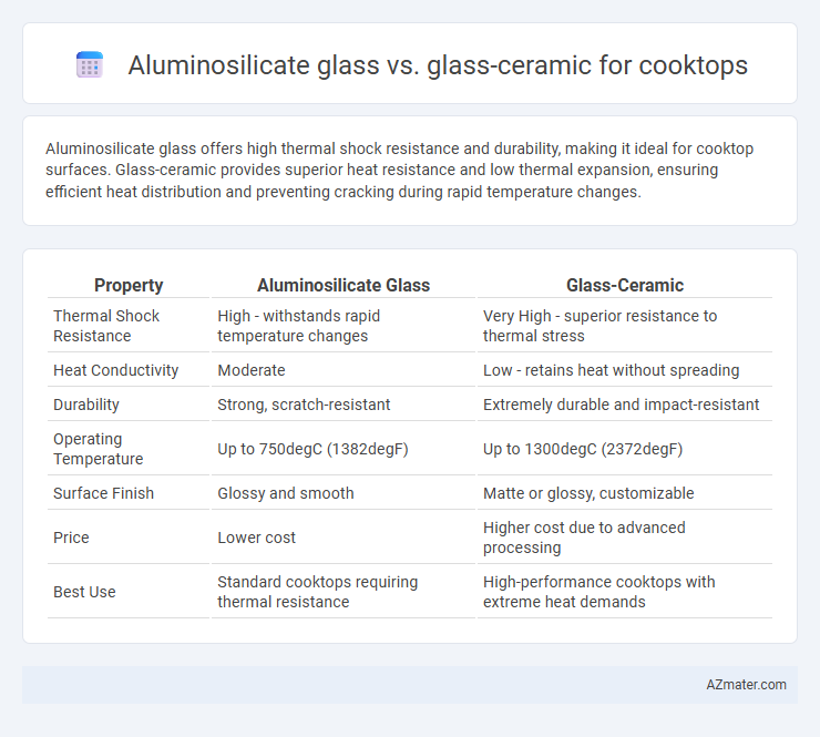 Aluminosilicate glass vs. glass-ceramic for cooktops - What is The Difference?