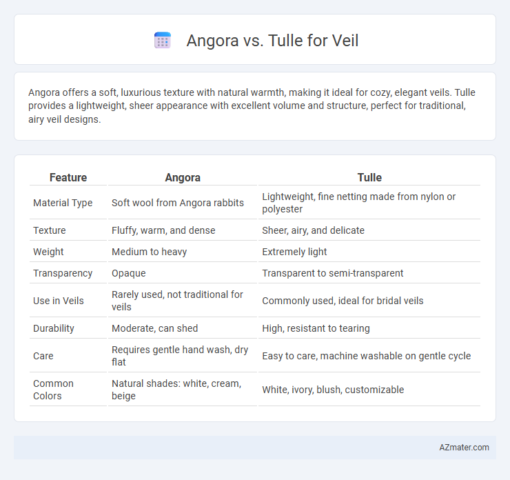 Angora vs. Tulle for Veil - What is The Difference?