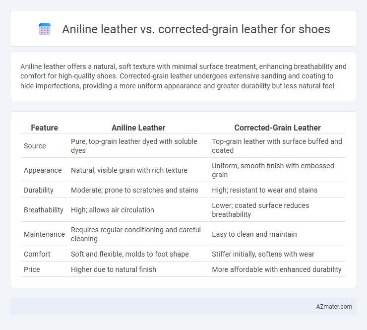 Aniline leather vs. corrected-grain leather for shoes - What is The Difference?
