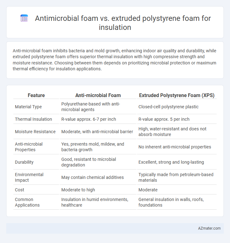 Antimicrobial foam vs. extruded polystyrene foam for insulation - What is The Difference?