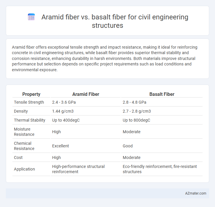 Aramid fiber vs. basalt fiber for civil engineering structures - What is The Difference?