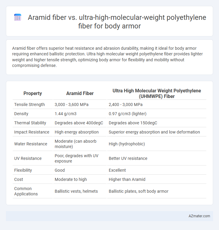 Aramid fiber vs. ultra-high-molecular-weight polyethylene fiber for body armor - What is The Difference?