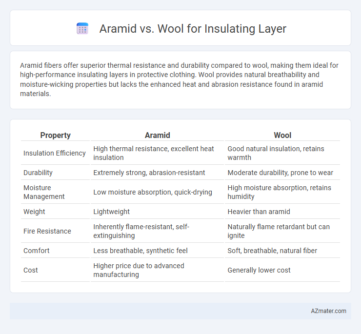 Aramid vs. Wool for Insulating Layer - What is The Difference?